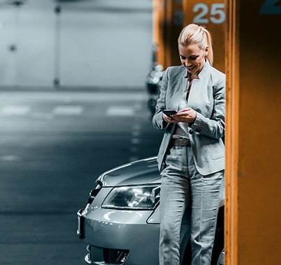 Langzeitparken Flughafen Frankfurt in sicherer Parkanlage